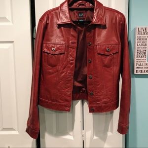 Red Leather Jacket